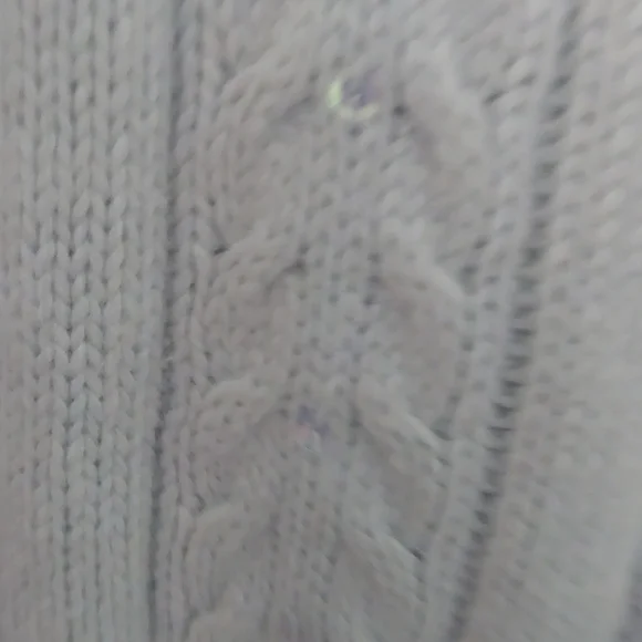 GAP Soft Cream Cable Knit Scarf - Picture 7 of 10